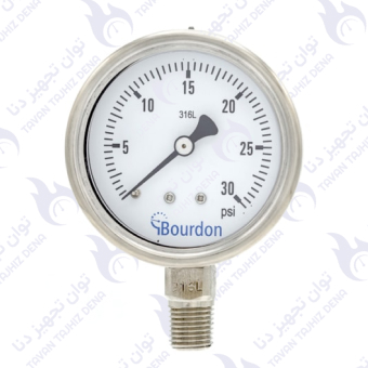 Bourdon MEX2 - MEX3 Pressure Gauge