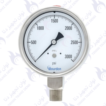 Bourdon MEX5 Pressure Gauge
